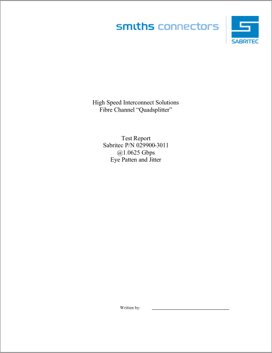 四方分路器测试报告