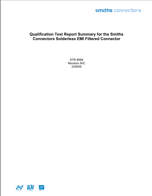 无焊式滤波器质量鉴定